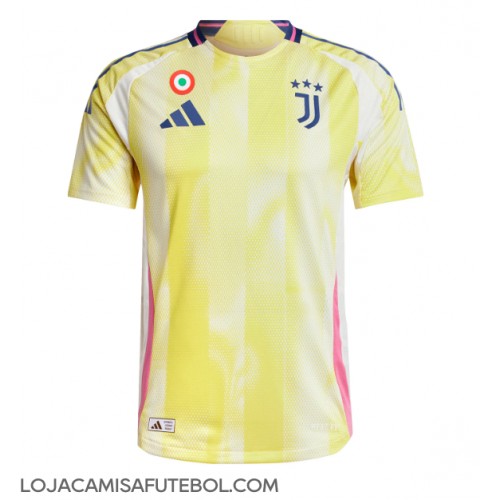 Camisa de Futebol Juventus Equipamento Secundário 2024-25 Manga Curta